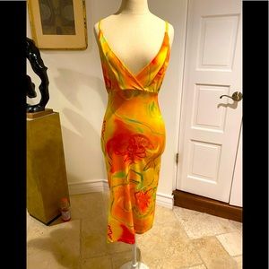 Sexy summer spaghetti strap dress